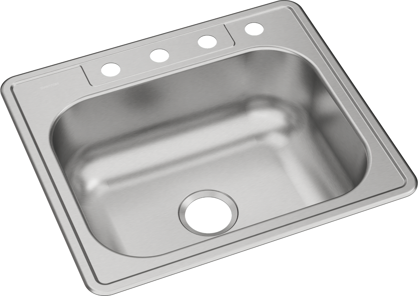 Elkay DSE125224 - Dayton Stainless Steel 25" x 22" x 8-1/16", Single Bowl Drop-in Sink