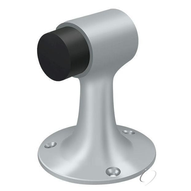 DSF3225U26D Floor Mount; Bumper; Heavy Duty; Satin Chrome Finish