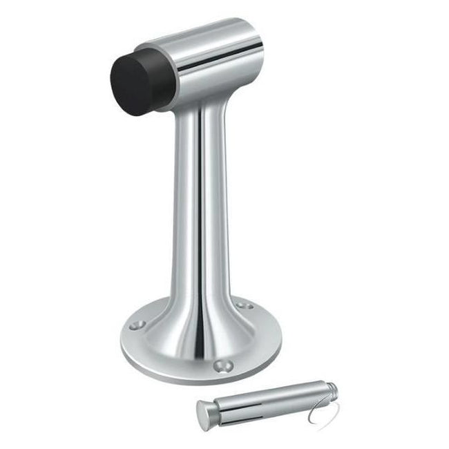 DSF600U26 Floor Mount; 6" Bumper; Heavy Duty; Bright Chrome Finish