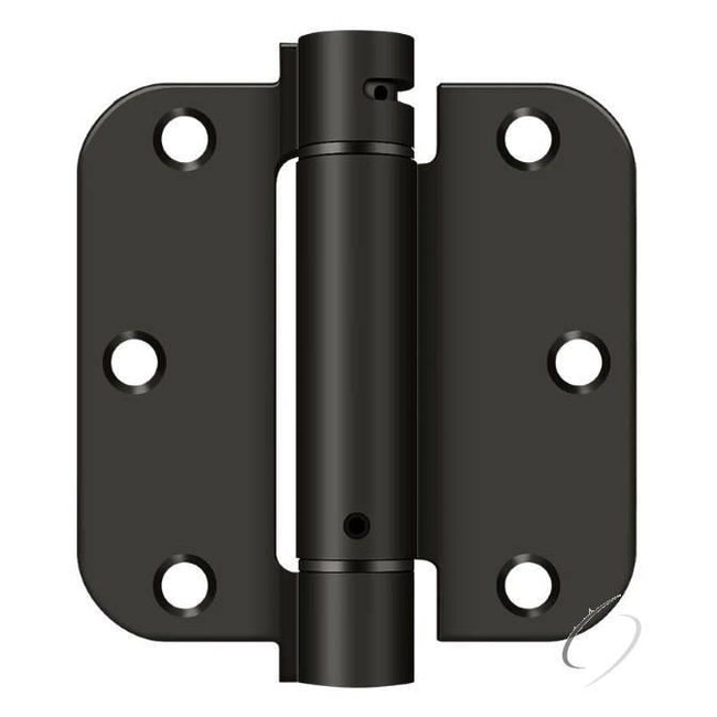 DSH35R510B 3-1/2" x 3-1/2" x 5/8" Spring Hinge; Oil Rubbed Bronze Finish
