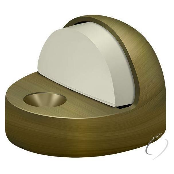 DSHP916U5 Dome Stop High Profile; Antique Brass Finish