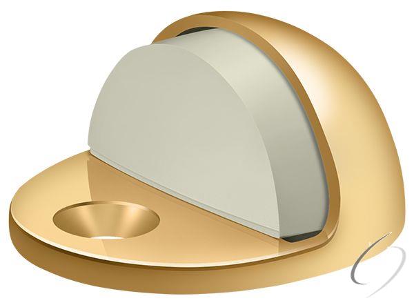 DSLP316CR003 Dome Stop Low Profile; Lifetime Brass Finish