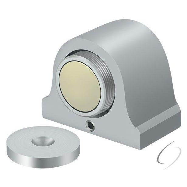 DSM125U26D Magnetic Dome Stop; Satin Chrome Finish