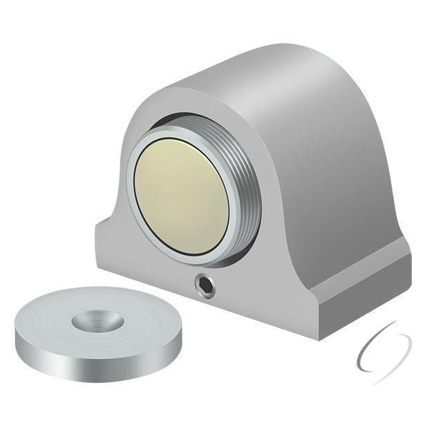 DSM125U32D Magnetic Dome Stop; Satin Stainless Steel Finish