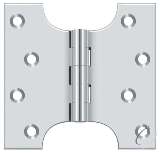 DSPA4040U26 4" x 4" Hinge; Bright Chrome Finish