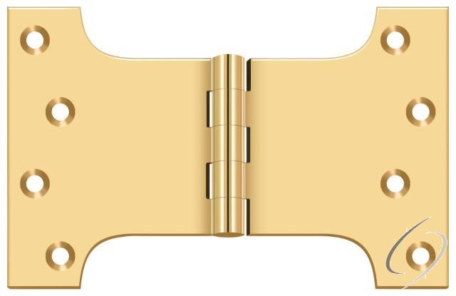 DSPA4060CR003 4" x 6" Hinge; Lifetime Brass Finish