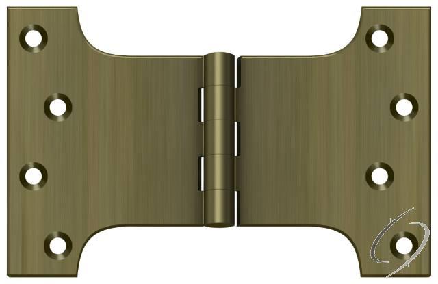 DSPA4060U5 4" x 6" Hinge; Antique Brass Finish