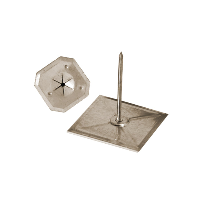 Box of 100 Duro Dyne 3/4" Dynastick Self Adhesive Insulation Fastener Hangers