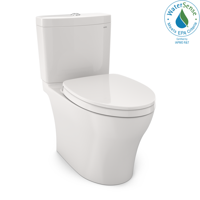 Toto MS446124CUMFG#11 - Aquia IV 1G Two-Piece Elongated Dual Flush 1.0 and 0.8 GPF Universal Height