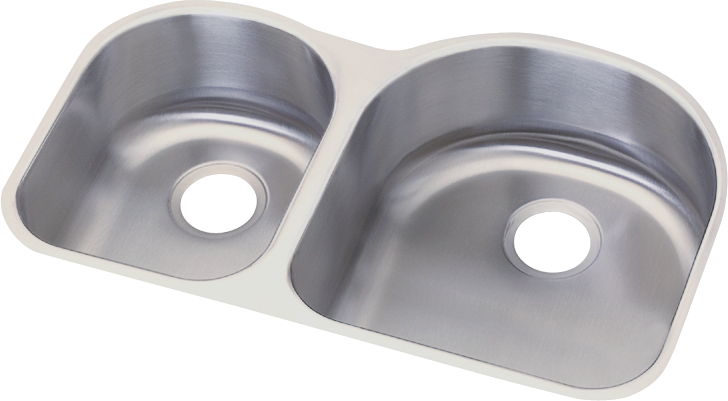 Elkay DXUH3119L - Dayton Stainless Steel 31-1/4" x 20" x 8", Offset 40/60 Double Bowl Undermount Sin