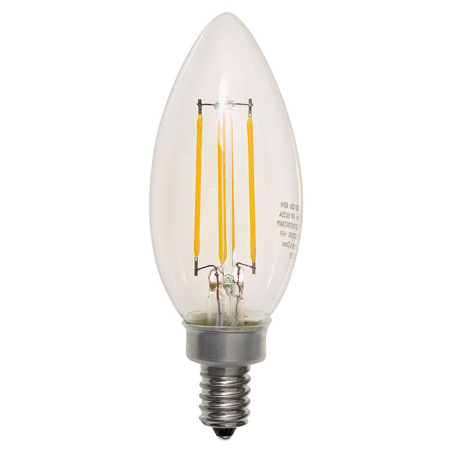 E12LED-5 - 5 Watt LED Light Bulb, Candelabra Bulb Base (E12)