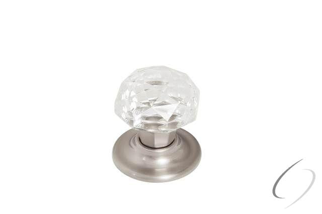 Amerock E52472CSG-10PACK Pack of 10 2" (51 mm) Diameter Allison Value Cabinet Knob Crystal / Satin N