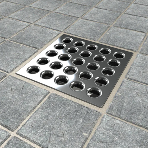 E4401 - PRO Drain Cover in Polished Chrome