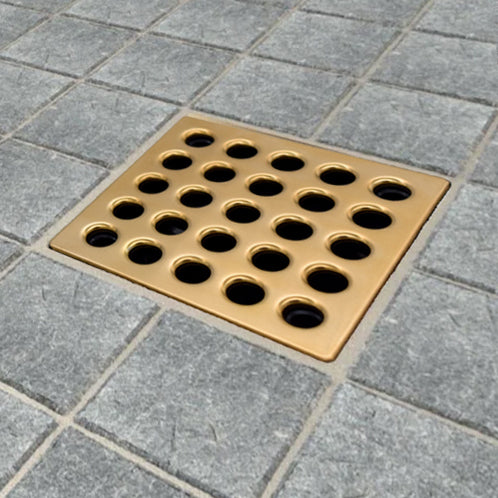 E4412 - PRO Drain Cover in Champagne Gold