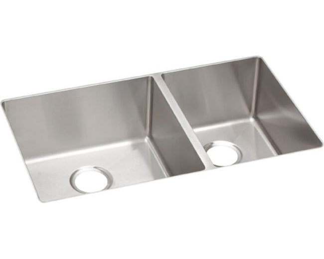Elkay ECTRU32179RT - Elkay Crosstown 18 Gauge Stainless Steel 31-1/2" x 18-1/2" x 9", 60/40 Double B