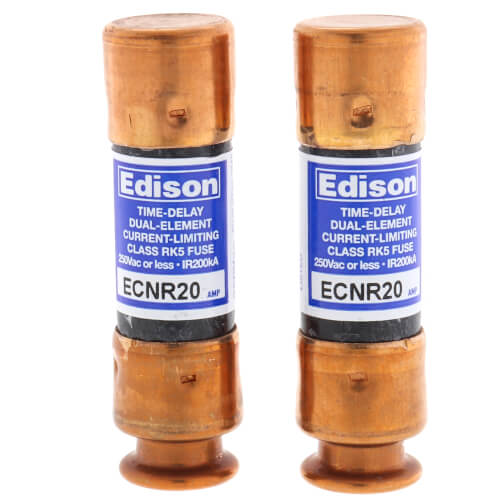 ED-CR20 - Devco Dual Element Time Delay Fuse - 20 Amp - Pack of 2