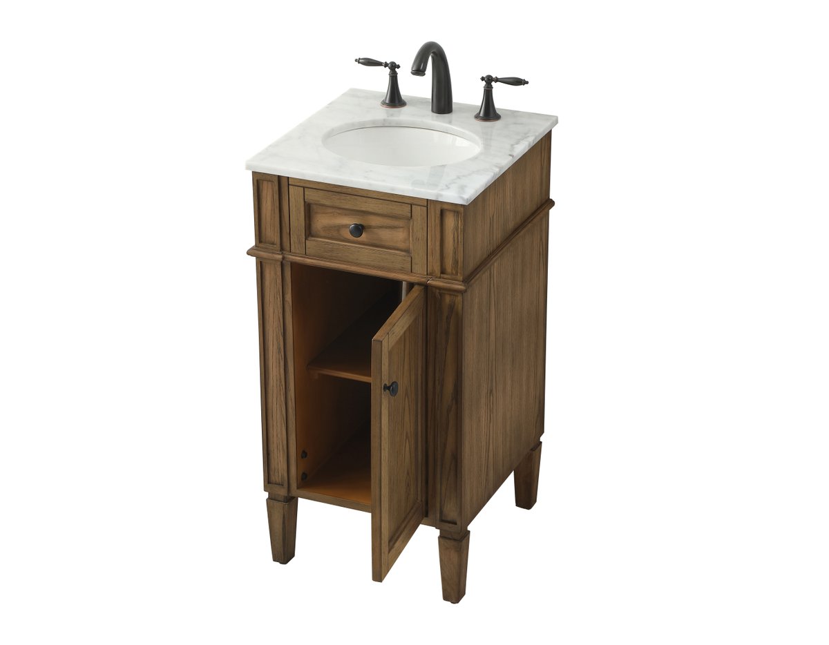 Park Avenue 18" Single Bathroom Vanity Set