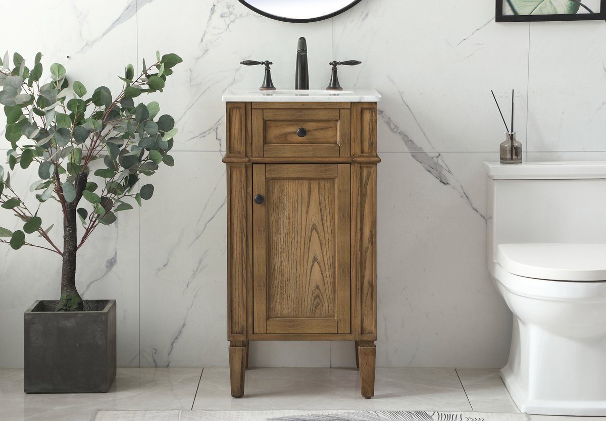 Park Avenue 18" Single Bathroom Vanity Set
