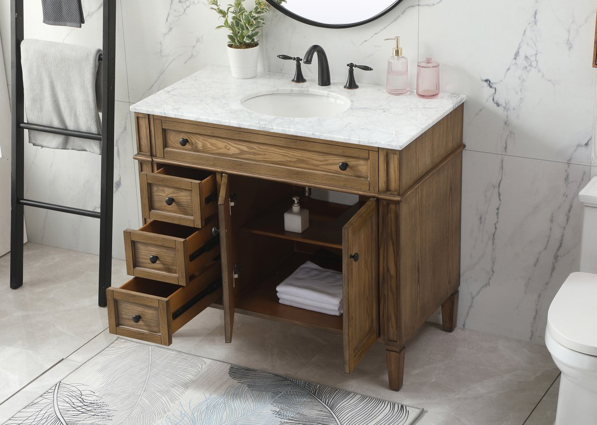 Park Avenue 40" Single Bathroom Vanity Set
