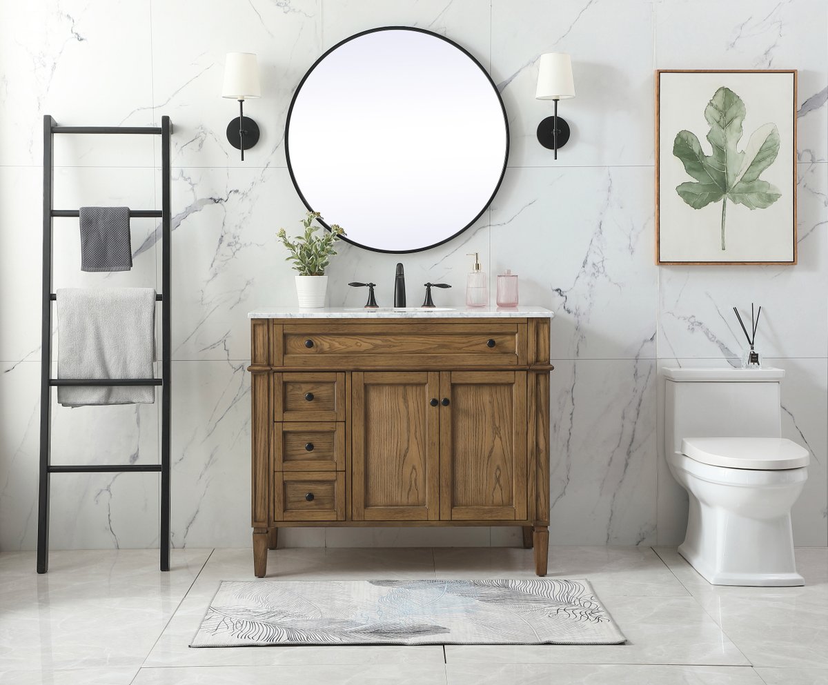 Park Avenue 40" Single Bathroom Vanity Set