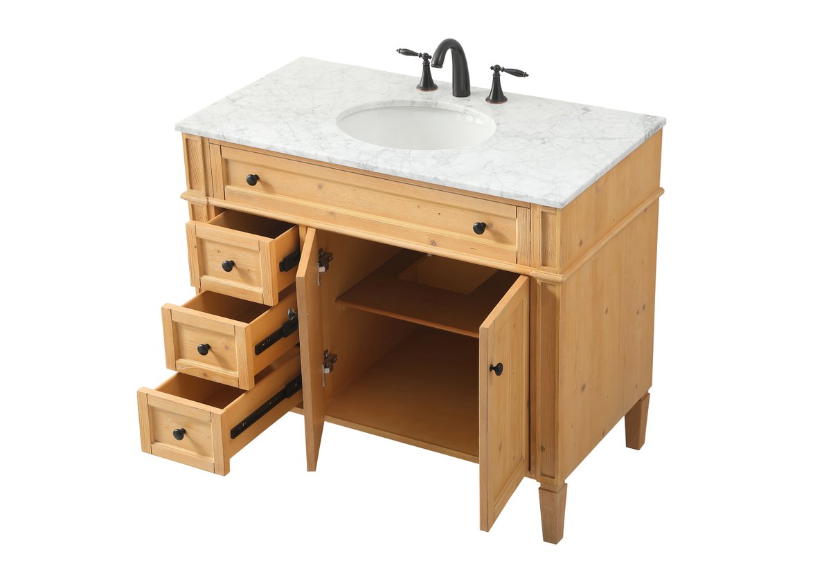 Park Avenue 40" Single Bathroom Vanity Set