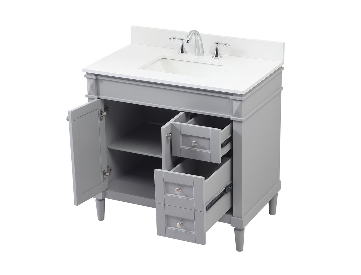 Bennett 36" Single Bathroom Vanity Set