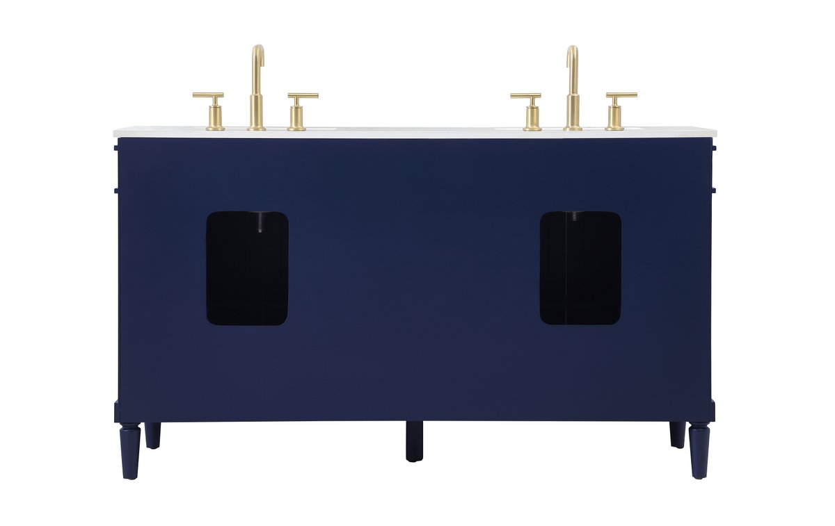 Bennett 60" Double Bathroom Vanity Set