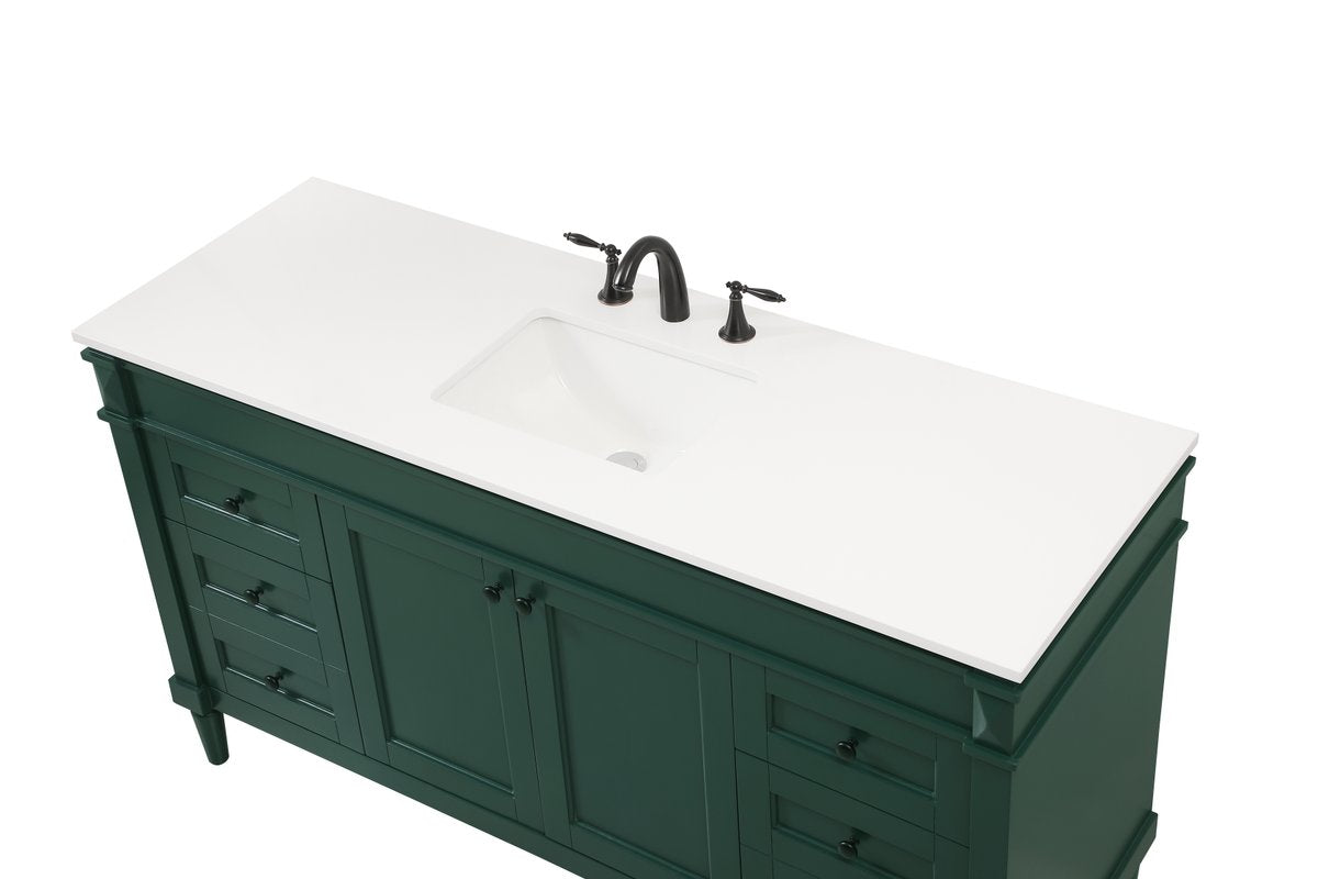 Bennett 60" Double Bathroom Vanity Set