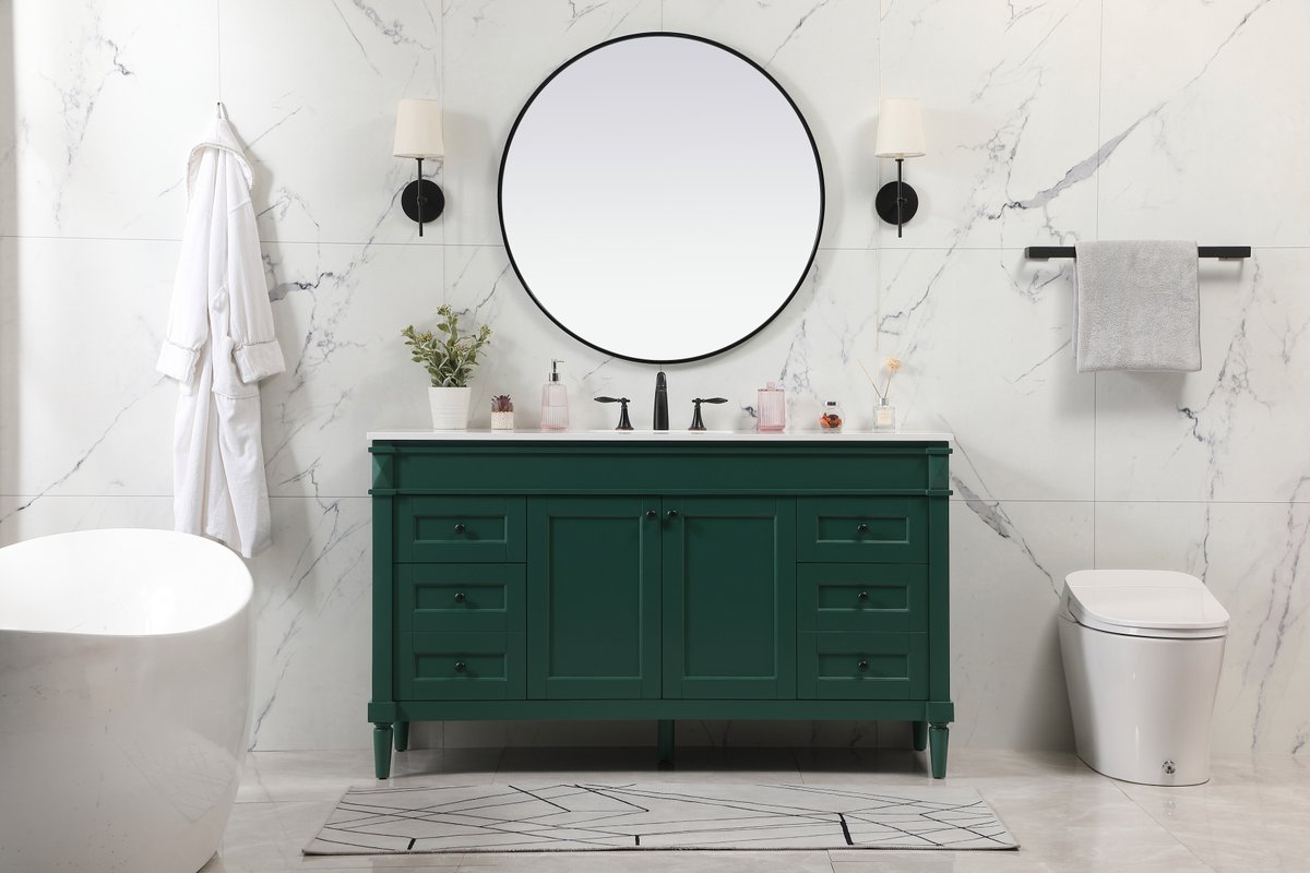 Bennett 60" Double Bathroom Vanity Set