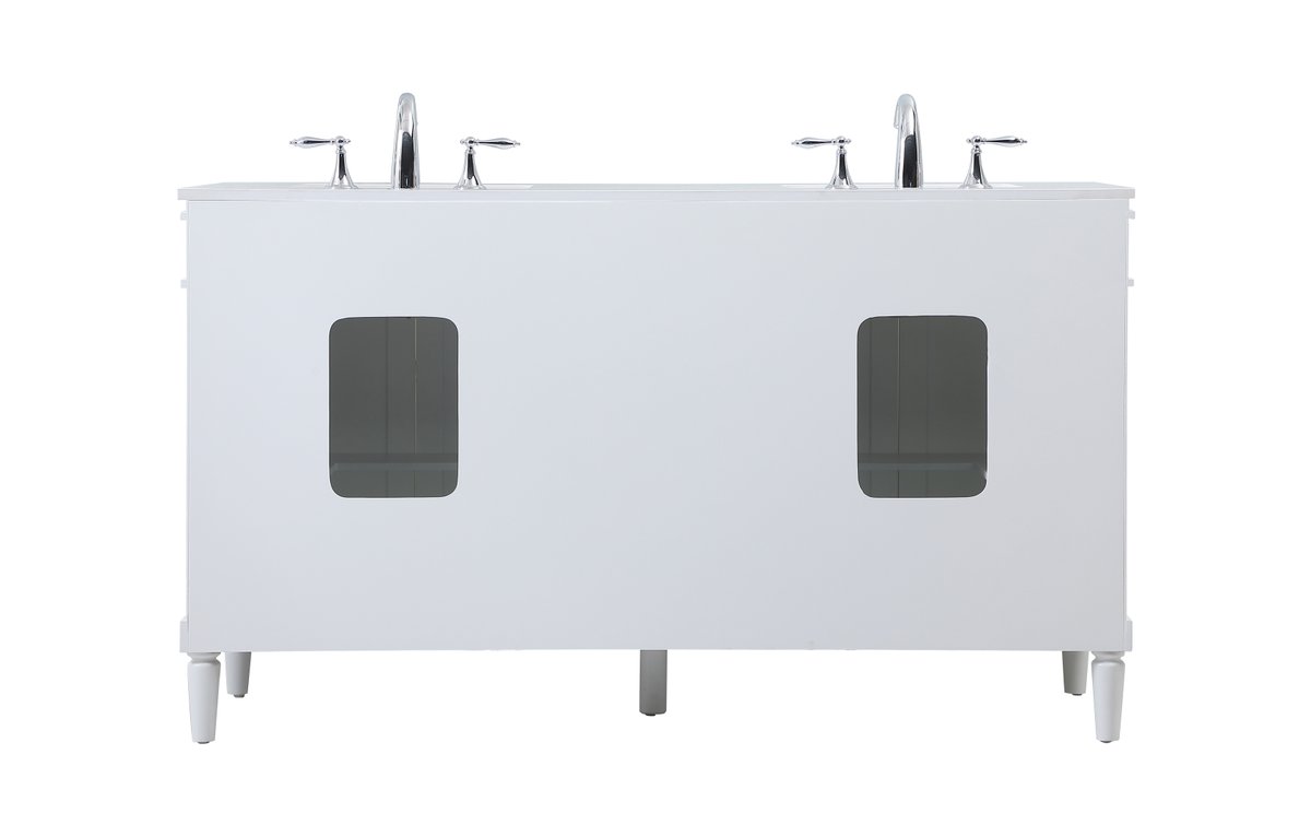 Bennett 60" Double Bathroom Vanity Set