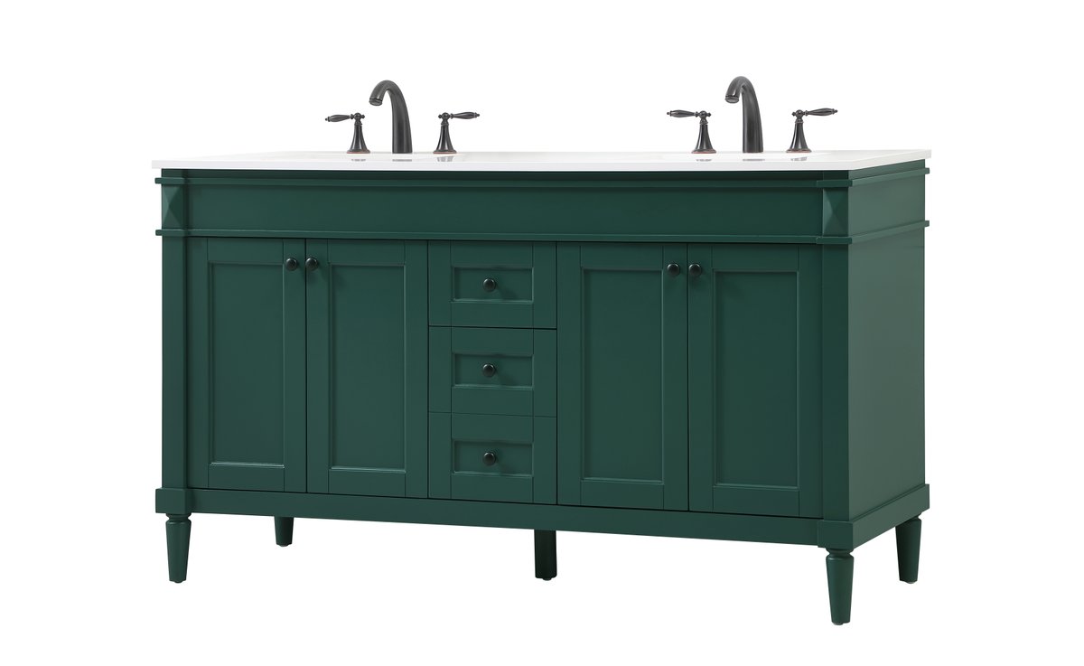 Bennett 60" Single Bathroom Vanity Set