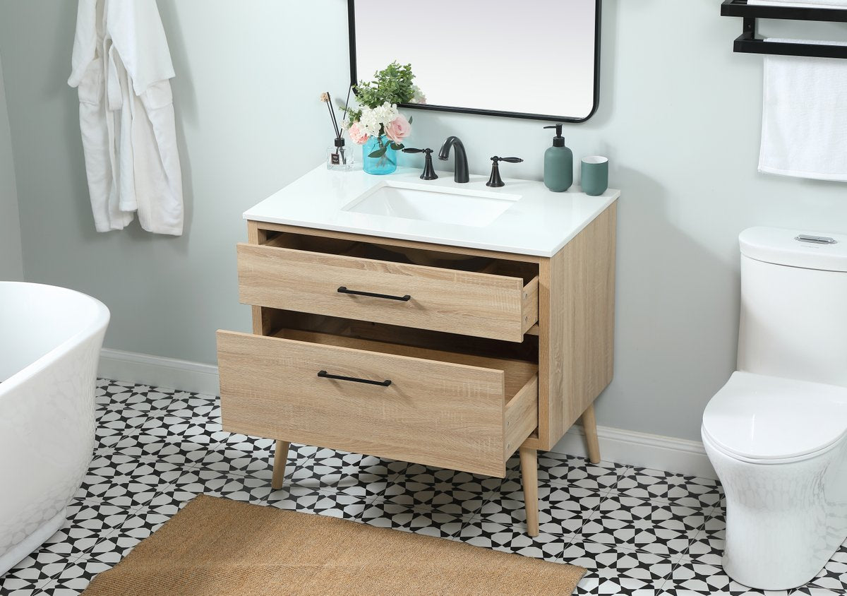 Boise 36" Single Bathroom Vanity Set