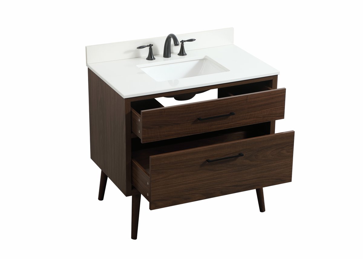 Boise 36" Single Bathroom Vanity Set
