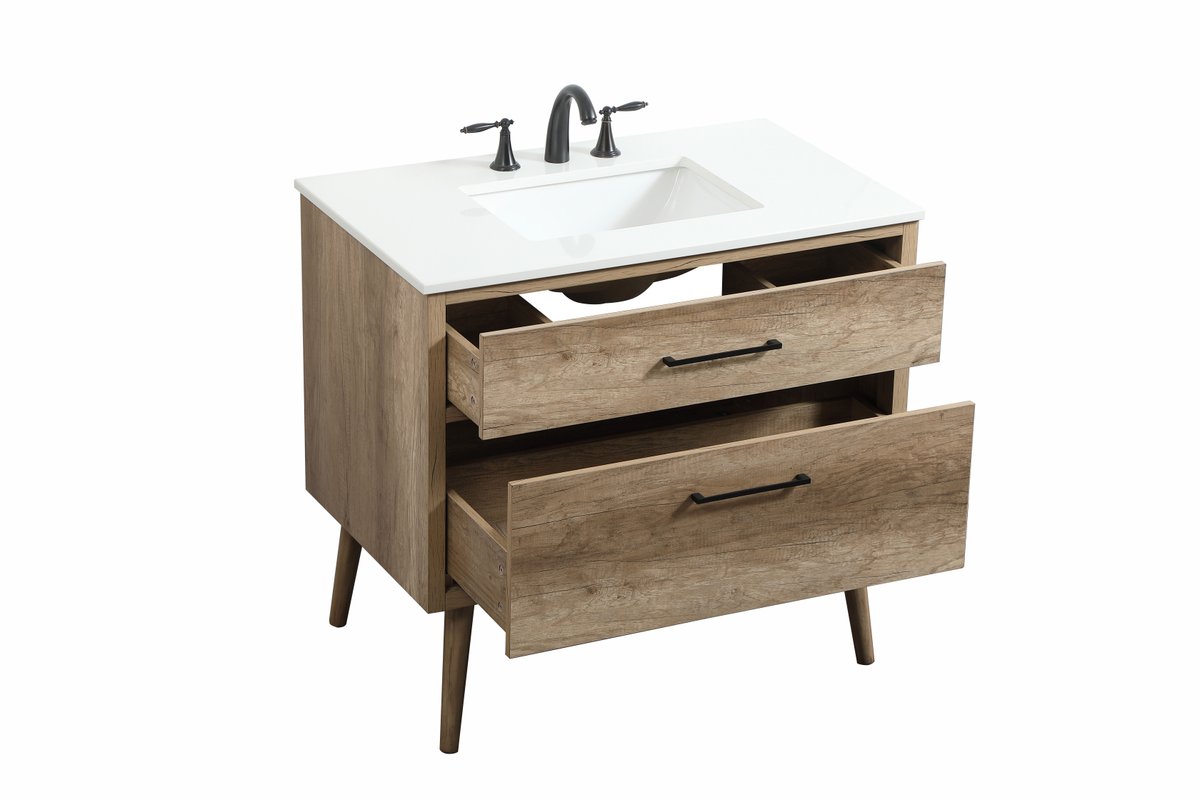 Boise 36" Single Bathroom Vanity Set