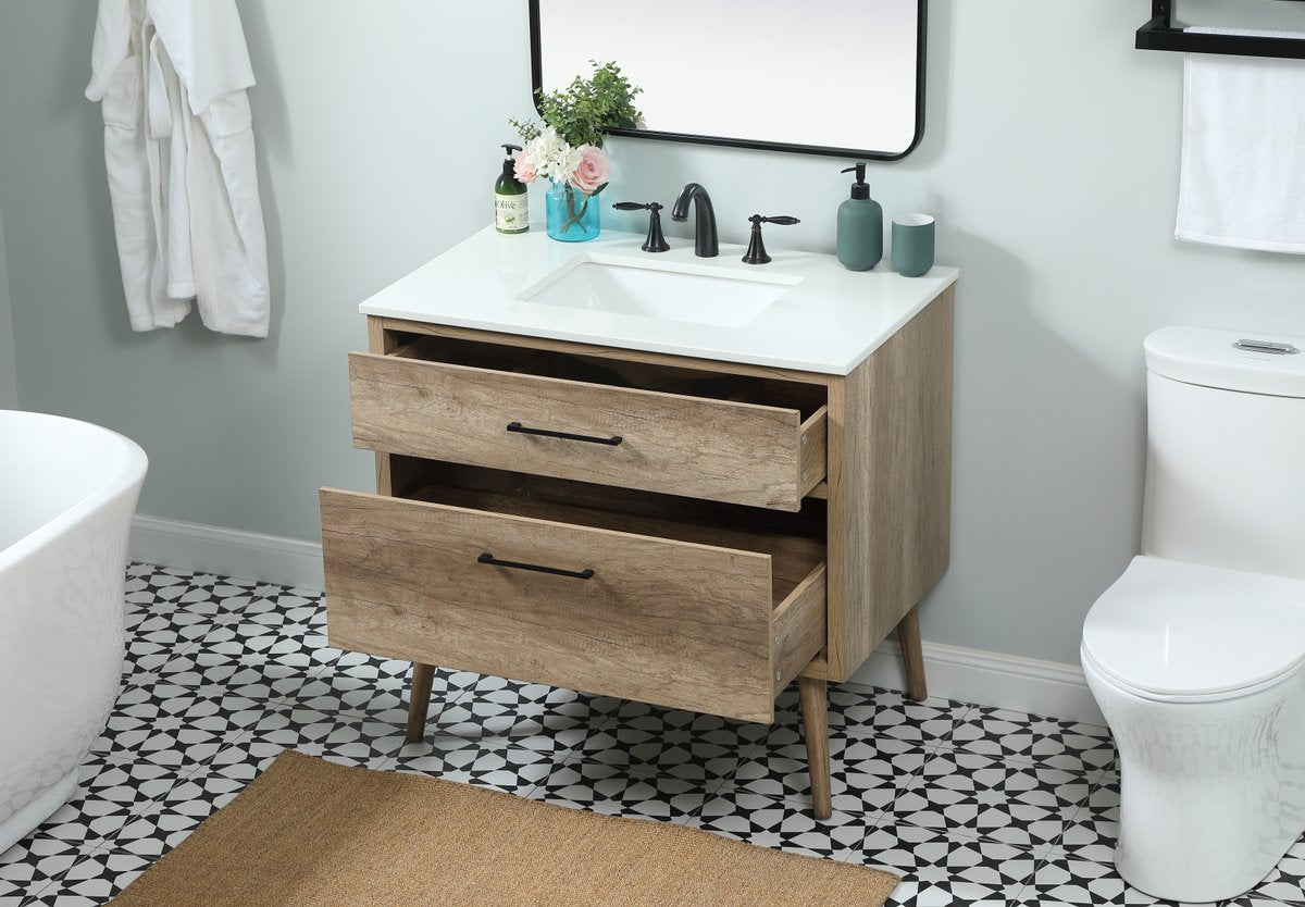 Boise 36" Single Bathroom Vanity Set