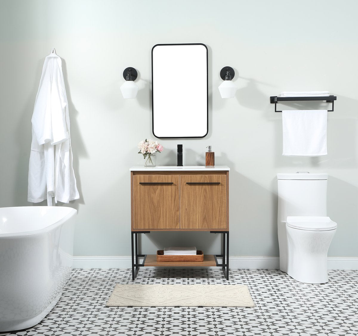 Sloane 30" Single Bathroom Vanity Set