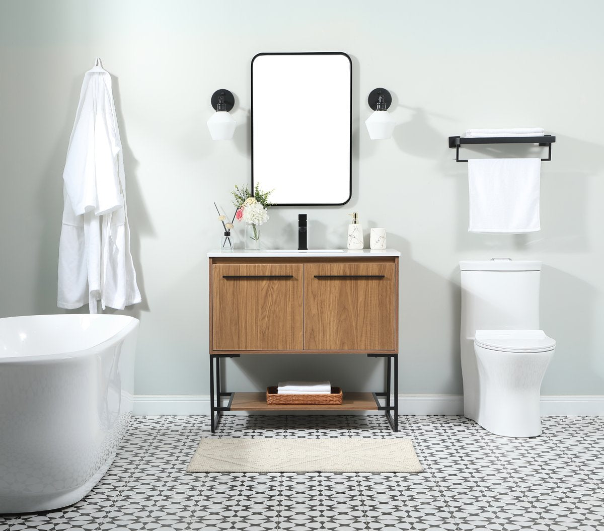 Sloane 36" Single Bathroom Vanity Set
