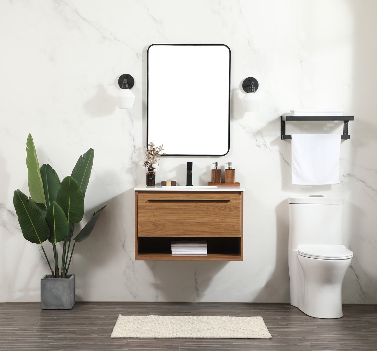 Roman 30" Single Bathroom Vanity Set