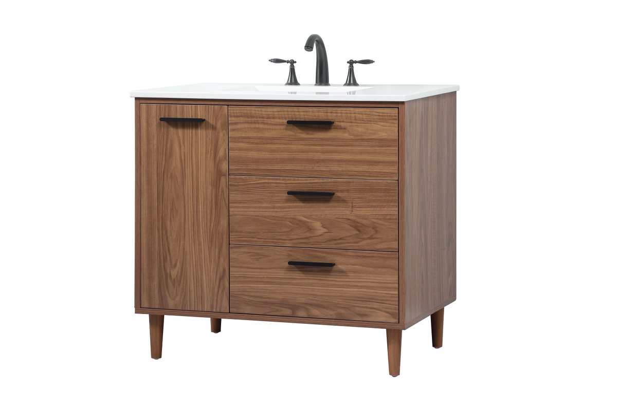 Baldwin 36" Single Bathroom Vanity Set