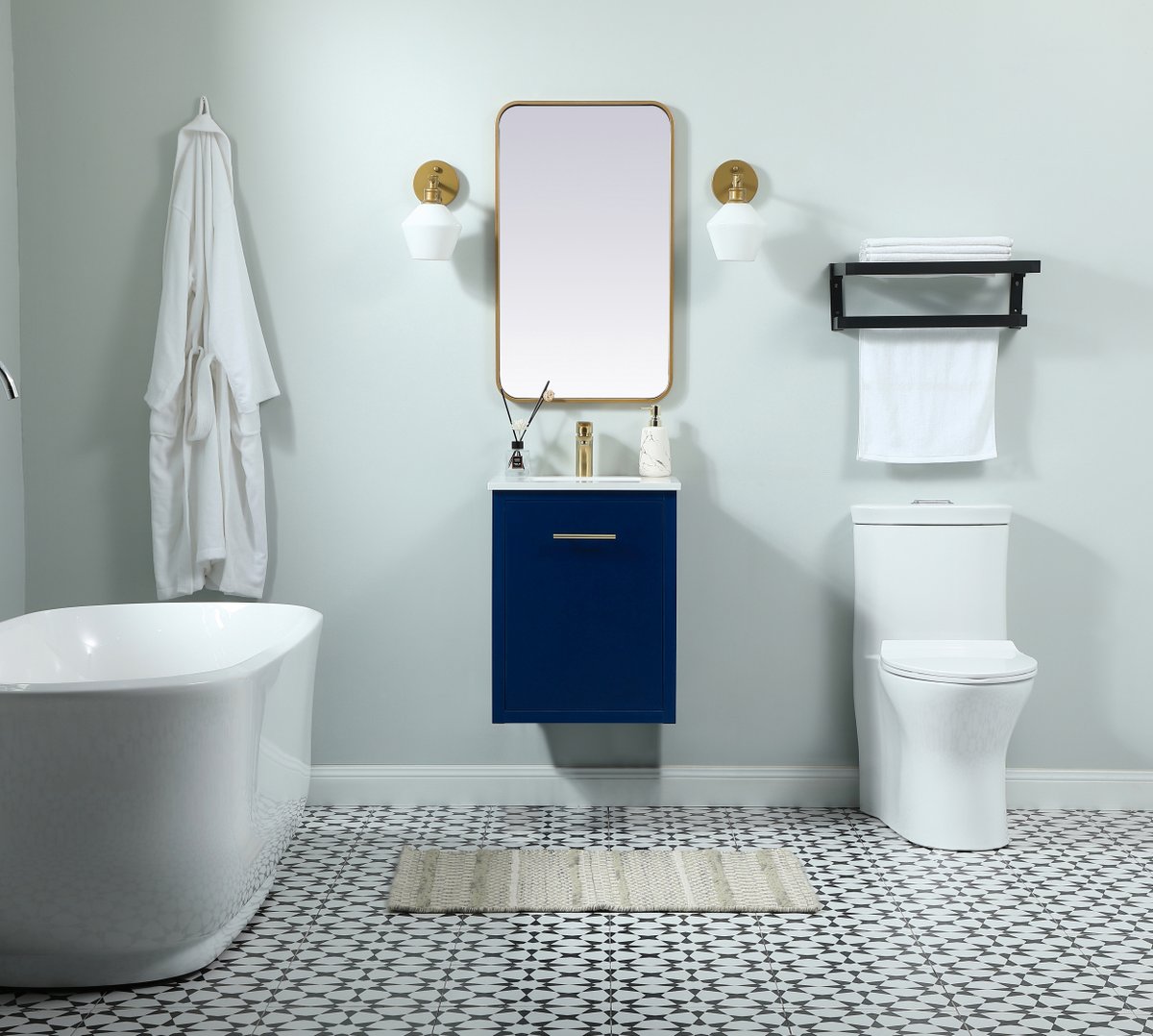 Cyrus 18" Single Bathroom Vanity Set