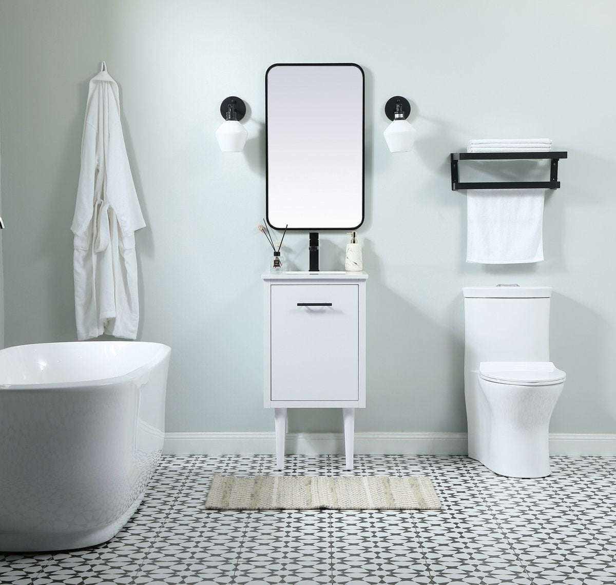 Cyrus 18" Single Bathroom Vanity Set