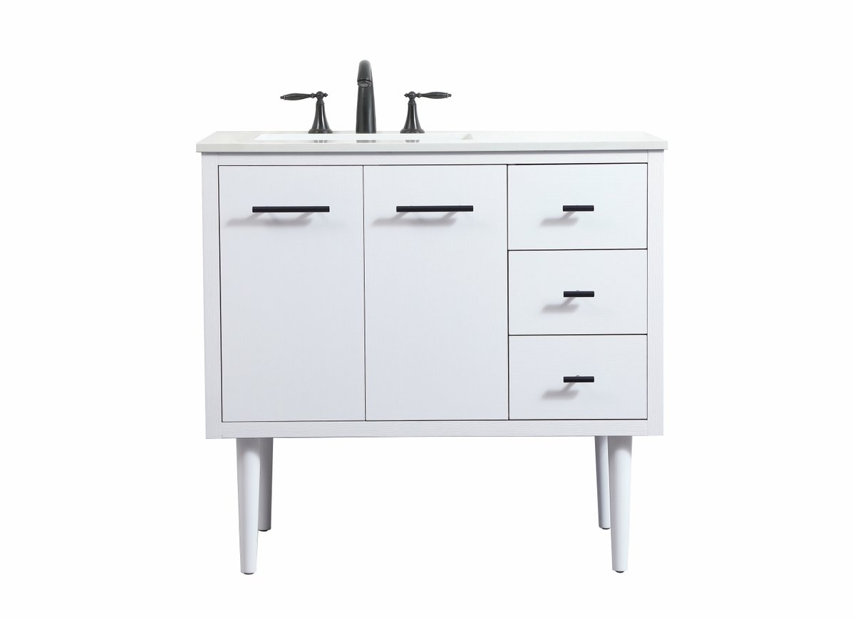 Cyrus 36" Single Bathroom Vanity Set