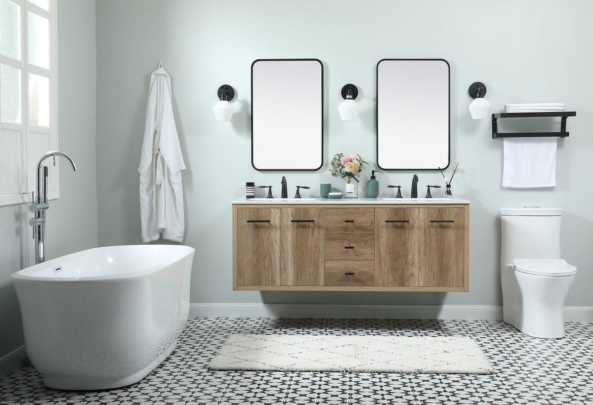 Cyrus 60" Single Bathroom Vanity Set