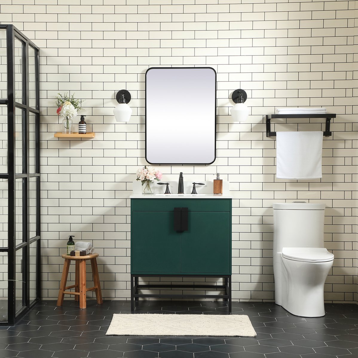 Eugene 30" Single Bathroom Vanity Set