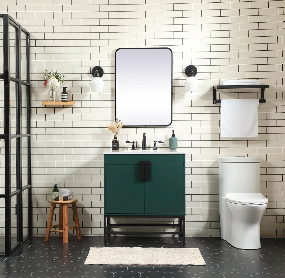 Eugene 30" Single Bathroom Vanity Set