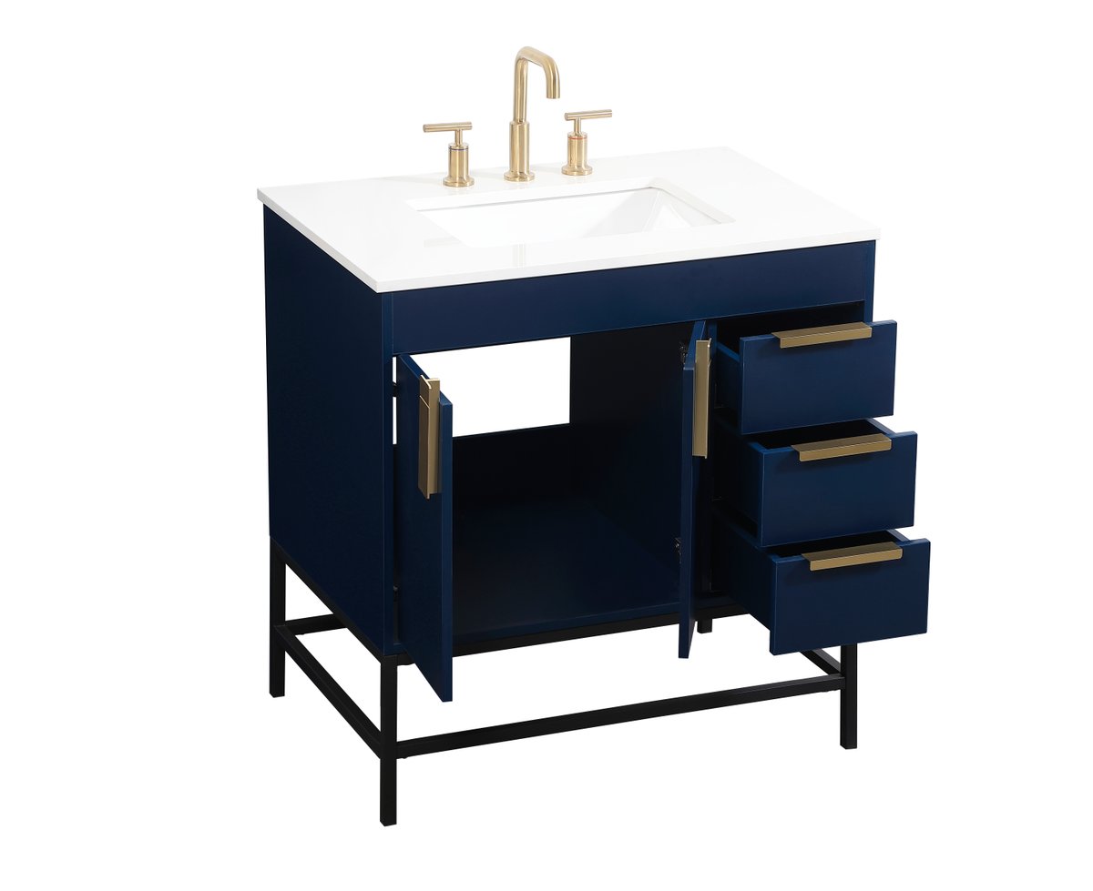Eugene 32" Single Bathroom Vanity Set