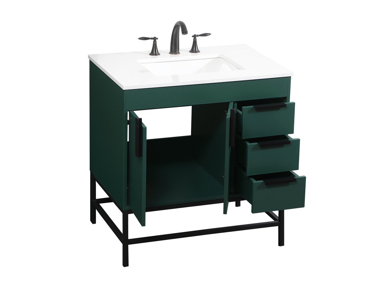 Eugene 32" Single Bathroom Vanity Set