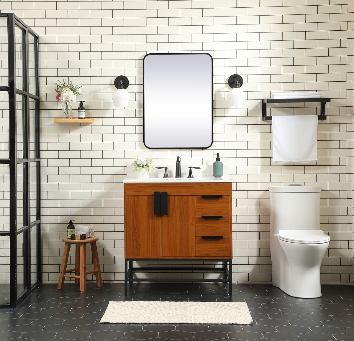 Eugene 32" Single Bathroom Vanity Set