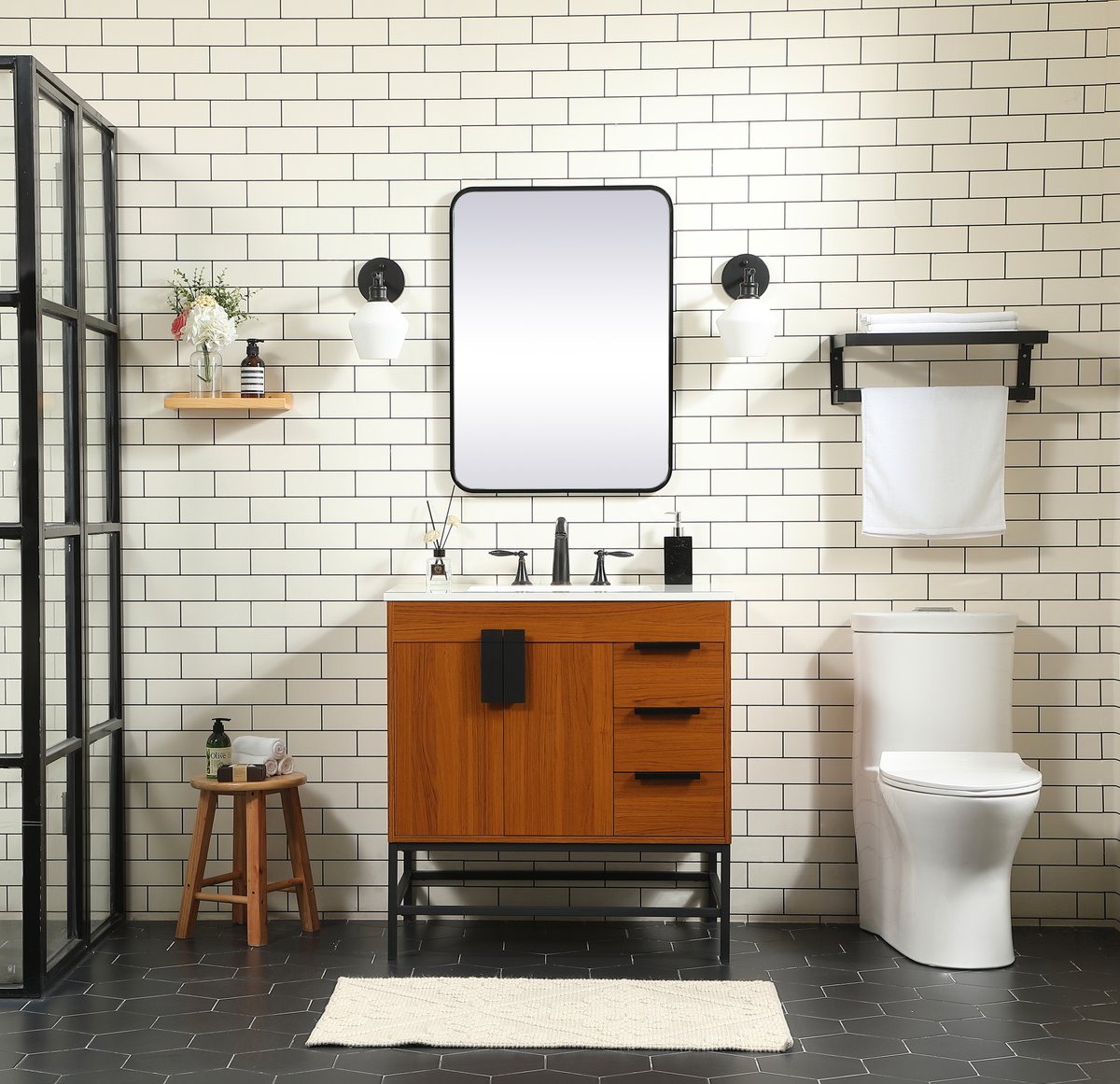 Eugene 32" Single Bathroom Vanity Set