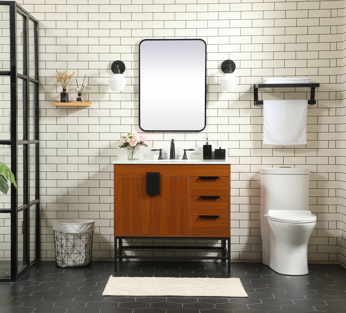 Eugene 36" Single Bathroom Vanity Set